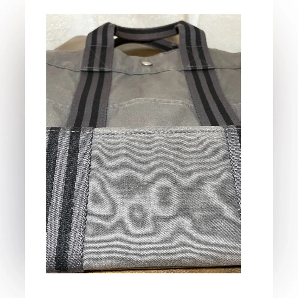 Hermes Gray Tote Bag